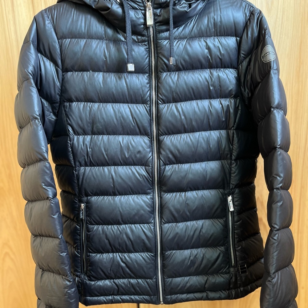 Black Calvin Klein Puffer Jacket. Size Small Woman’s.